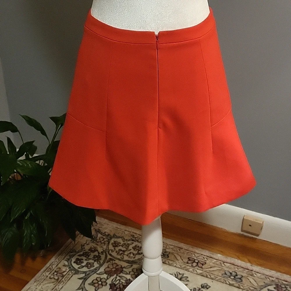 Women's Mini Skirt in Bright Red